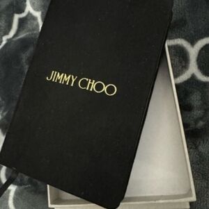 Jimmy Choo Black and Gold Notebook